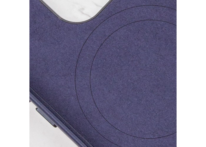 Шкіряний чохол Leather Case (AAA) with MagSafe and Animation для Apple iPhone 14 (6.1