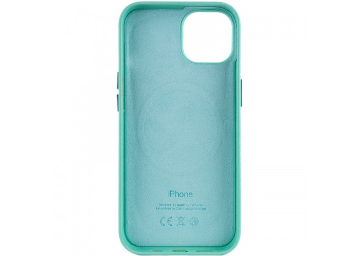 Шкіряний чохол Leather Case (AA Plus) with Magnetic Fit для Apple iPhone 13 (6.1
