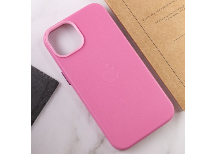 Шкіряний чохол Leather Case (AA Plus) with Magnetic Fit для Apple iPhone 13 (6.1