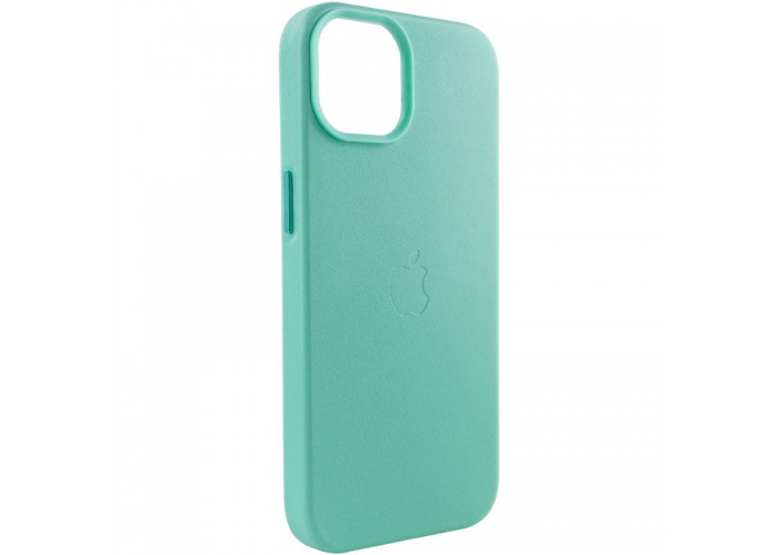 Шкіряний чохол Leather Case (AA Plus) with Magnetic Fit для Apple iPhone 13 (6.1