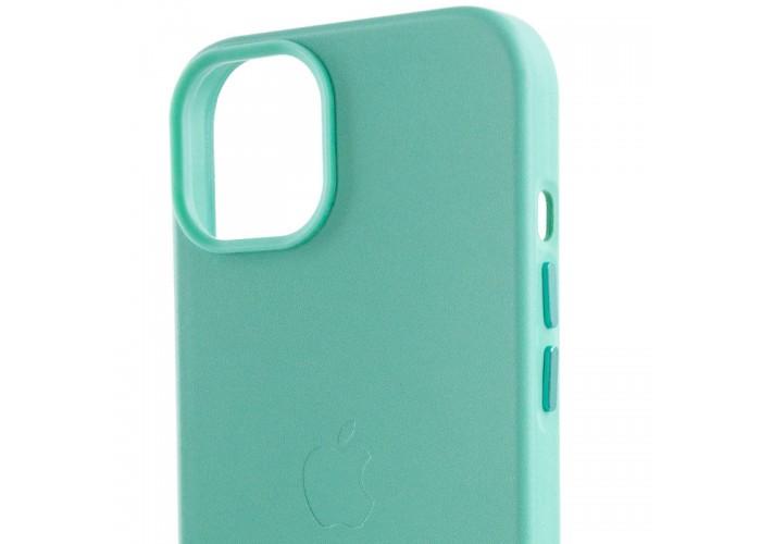 Шкіряний чохол Leather Case (AA Plus) with Magnetic Fit для Apple iPhone 13 (6.1