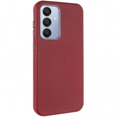 Шкіряний чохол Leather Case Metal Buttons для Samsung Galaxy S24+ / S25+  Red - 00000076069_5