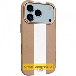 Шкіряний чохол Rally with MagSafe для Apple iPhone 17 Air (6.5")  Beige / White - 00000081024_1
