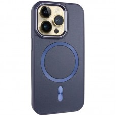 Шкіряний чохол SnapCase with MagSafe для Apple iPhone 14 Pro Max (6.7")  Dark Blue - 00000075476_3