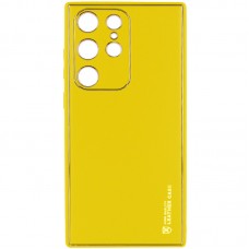Шкіряний чохол Xshield для Samsung Galaxy S24 Ultra  Жовтий / Yellow - 00000069351_3