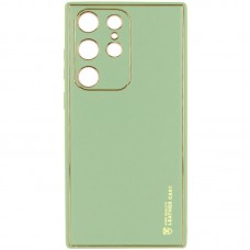 Шкіряний чохол Xshield для Samsung Galaxy S24 Ultra  Зелений / Pistachio - 00000069351_5