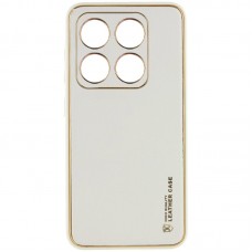 Шкіряний чохол Xshield для Xiaomi 14  Білий / White - 00000069361_1