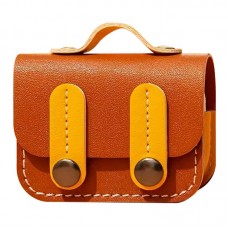 Шкіряний футляр Briefcase для навушників AirPods Pro  Brown / Yellow - 00000075482_2