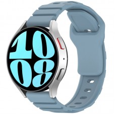 Силіконовий ремінець Defense для Smart Watch 20mm  Light Blue - 00000077069_5
