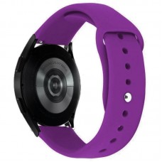 Силіконовий ремінець Sport для Smart Watch 20mm  Фіолетовий / Dark Purple - 00000068670_1