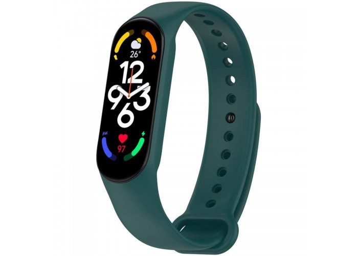 Силіконовий ремінець для Xiaomi Mi Band 7/6/5