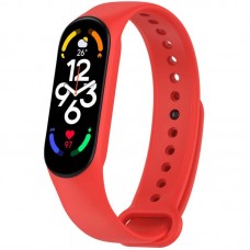 Силіконовий ремінець для Xiaomi Mi Band 7/6/5  Червоний / Red - 00000077052_7