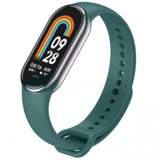 Силіконовий ремінець для Xiaomi Mi Band 8/9/10  Зелений / Pine green - 00000065484_25