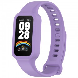 Силіконовий ремінець для Xiaomi Mi Smart Band 9 Active  Elegant purple - 00000085755_8