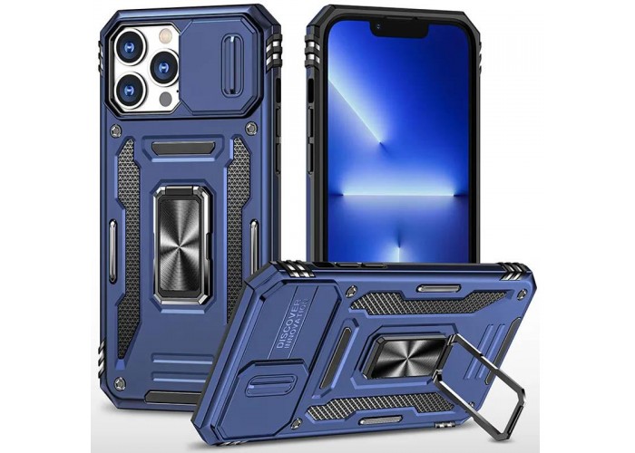 Ударостійкий чохол Camshield Army Ring для Apple iPhone 16 Pro (6.3