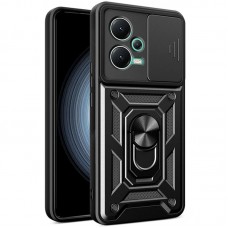 Ударостійкий чохол Camshield Serge Ring для Xiaomi Poco X5 5G / Note 12 5G  Чорний - 00000063332_7