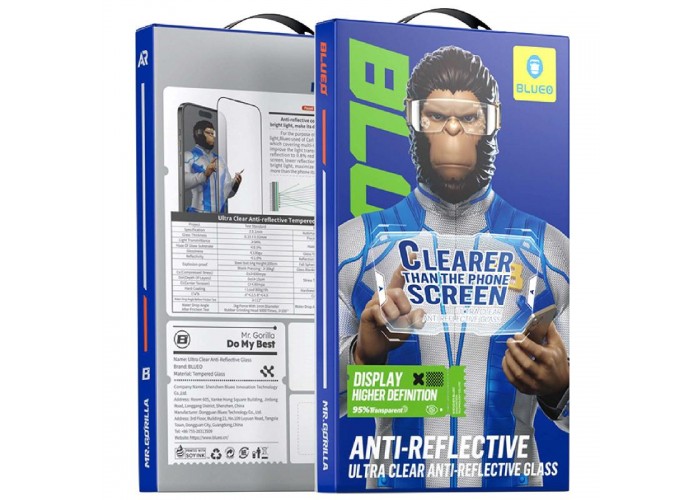 Захисне 2.5D скло Blueo AR Anti-Reflective HD для Apple iPhone 17 Air (6.5