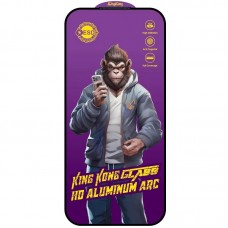 Захисне скло 5D Anti-static Purple (тех.пак) для Apple iPhone 17 Pro Max (6.9")  Чорний - 00000080498_1