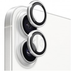 Захисне скло BlueO Metal на камеру для Apple iPhone 17 (6.3")  Срібний / Silver - 00000081238_2