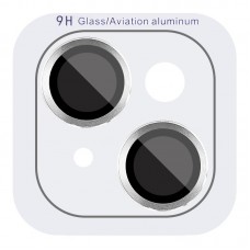 Захисне скло Metal Classic на камеру (у упак.) для Apple iPhone 14 (6.1") / 14 Plus (6.7")  Срібний / Silver - 00000055939_8