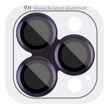 Захисне скло Metal Classic на камеру (у упак.) для Apple iPhone 14 Pro (6.1") / 14 Pro Max (6.7")  Темно-Фіолетовий / Deep Purple - 00000055940_9