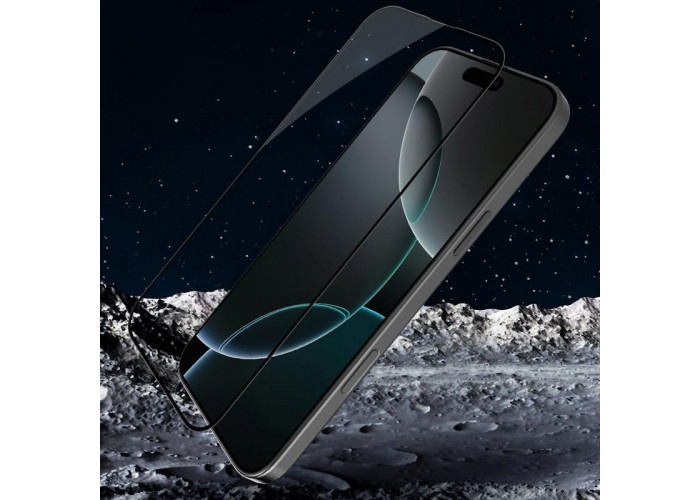 Захисне скло Nillkin (CP+ max 3D) (full glue) для Apple iPhone 16 Pro (6.3