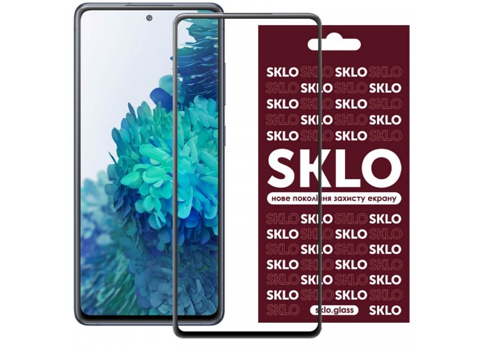 Захисне скло SKLO 3D для Samsung Galaxy S20 FE