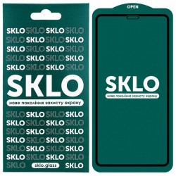 Захисне скло SKLO 5D для Apple iPhone 13 / 13 Pro / 14 / 16e (6.1")  Чорний - 00000049085_1