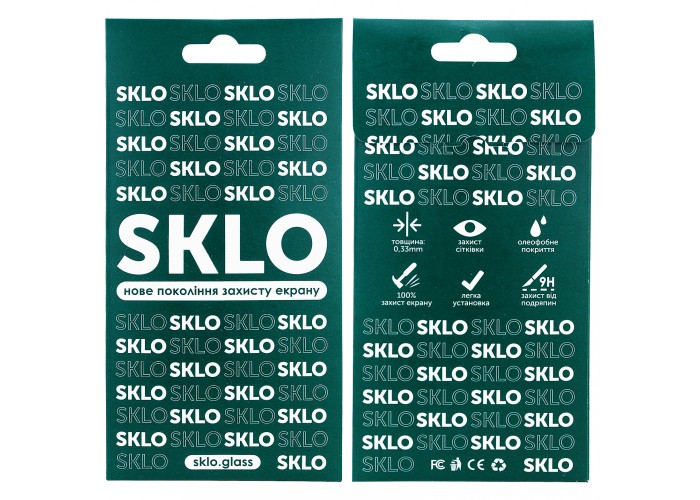 Захисне скло SKLO 5D для Apple iPhone 13 / 13 Pro / 14 / 16e (6.1