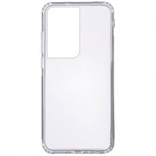 TPU чехол GETMAN Clear 1,0 mm для Samsung Galaxy S21 Ultra  Бесцветный (прозрачный) (00000042310_1)