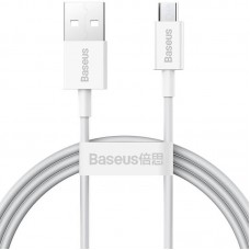 Дата кабель Baseus Superior Series Fast Charging MicroUSB Cable 2A (1m) (CAMYS)  Белый - 00000056084_2