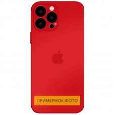 Чехол TPU+Glass Sapphire matte case для Apple iPhone 14 (6.1")  Cola Red - 00000057441_3