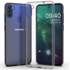 TPU чехол Epic Transparent 1,5mm для Samsung Galaxy A11 / M11  Бесцветный (прозрачный) - 00000057667_1