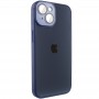 Чехол TPU+Glass Sapphire Midnight для Apple iPhone 13 (6.1