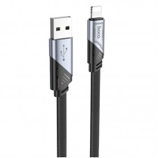 Дата кабель Hoco U119 Machine charging data USB to Lightning (1.2m)  Black - 00000066092_2