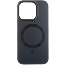 Чехол TPU+Glass Sapphire Midnight Open Camera with MagSafe для Apple iPhone 15 Pro (6.1")  Черный / Black - 00000066258_10