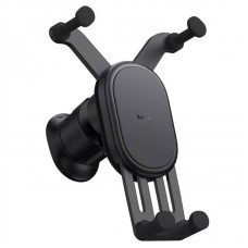 Автодержатель с Беспроводное зарядное устройство Baseus Stable Gravitational Car Mount Pro 15W (Air Outlet Version) (SUWX03)  Black - 00000066878_1