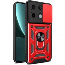 Ударостійкий чохол Camshield Serge Ring для Xiaomi Redmi Note 13 Pro 4G / 14s / Poco M6 Pro 4G  Червоний - 00000070744_4