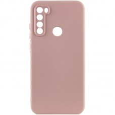 Чехол TPU GETMAN Liquid Silk Full Camera для Xiaomi Redmi Note 8T  Розовый / Pink Sand - 00000073805_8