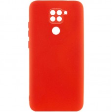 Чехол TPU GETMAN Liquid Silk Full Camera для Xiaomi Redmi Note 9 / Redmi 10X  Красный / Red - 00000073806_5