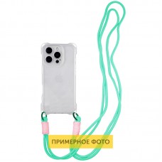Чохол TPU CrossBody with straps для Apple iPhone 15 (6.1")  Transparent - 00000078826_4