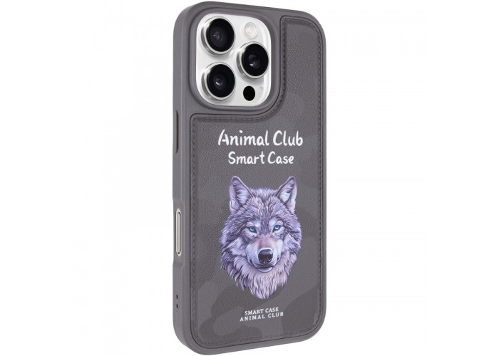 TPU+PC чохол Animal Club для Apple iPhone 16 Pro Max (6.9