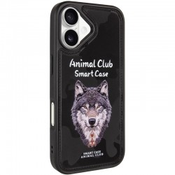 TPU+PC чохол Animal Club для Apple iPhone 17 (6.3")  Black - 00000082648_1