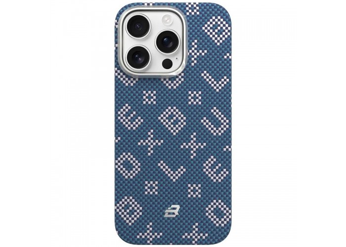TPU+PC чохол Blueo Gilded Tactile Woven with MagSafe для Apple iPhone 16 Pro Max (6.9