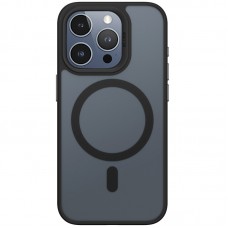 TPU+PC чохол Blueo Skin Friendly Frosted with MagSafe для Apple iPhone 14 Pro (6.1")  Чорний - 00000071353_1