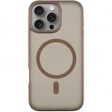 TPU+PC чохол Blueo Skin Friendly Frosted with MagSafe для Apple iPhone 16 Pro (6.3")  Золотий - 00000073496_3