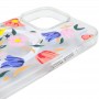 TPU+PC чохол Clear Garden with MagSafe для Apple iPhone 16 Pro (6.3