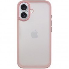 TPU+PC чохол Metal Buttons для Apple iPhone 16 (6.1")  Рожевий - 00000073088_5