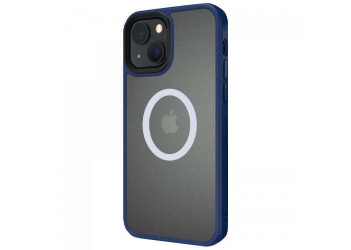 TPU+PC чохол Metal Buttons with Magnetic Fit для Apple iPhone 13 / 14 (6.1