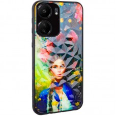 TPU+PC чохол Prisma Ladies для Xiaomi Redmi 13C / Poco C65  Peonies - 00000070069_16